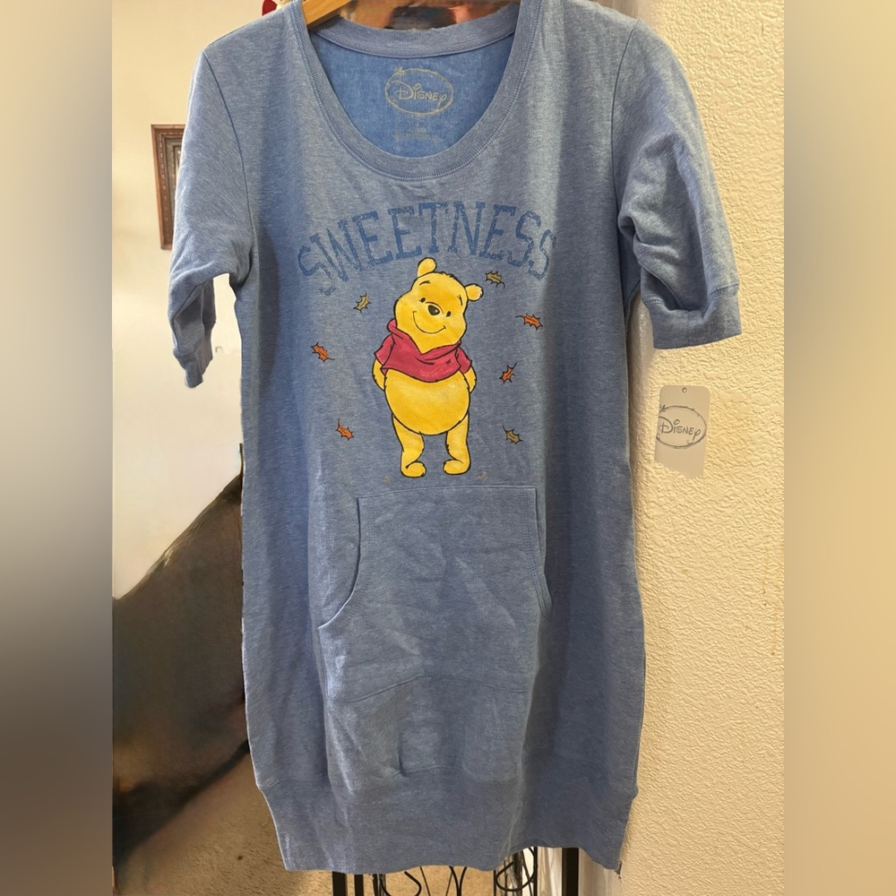 Disney Winnie the Pooh Sweetness Night shirt top/dress - NWT - Size S